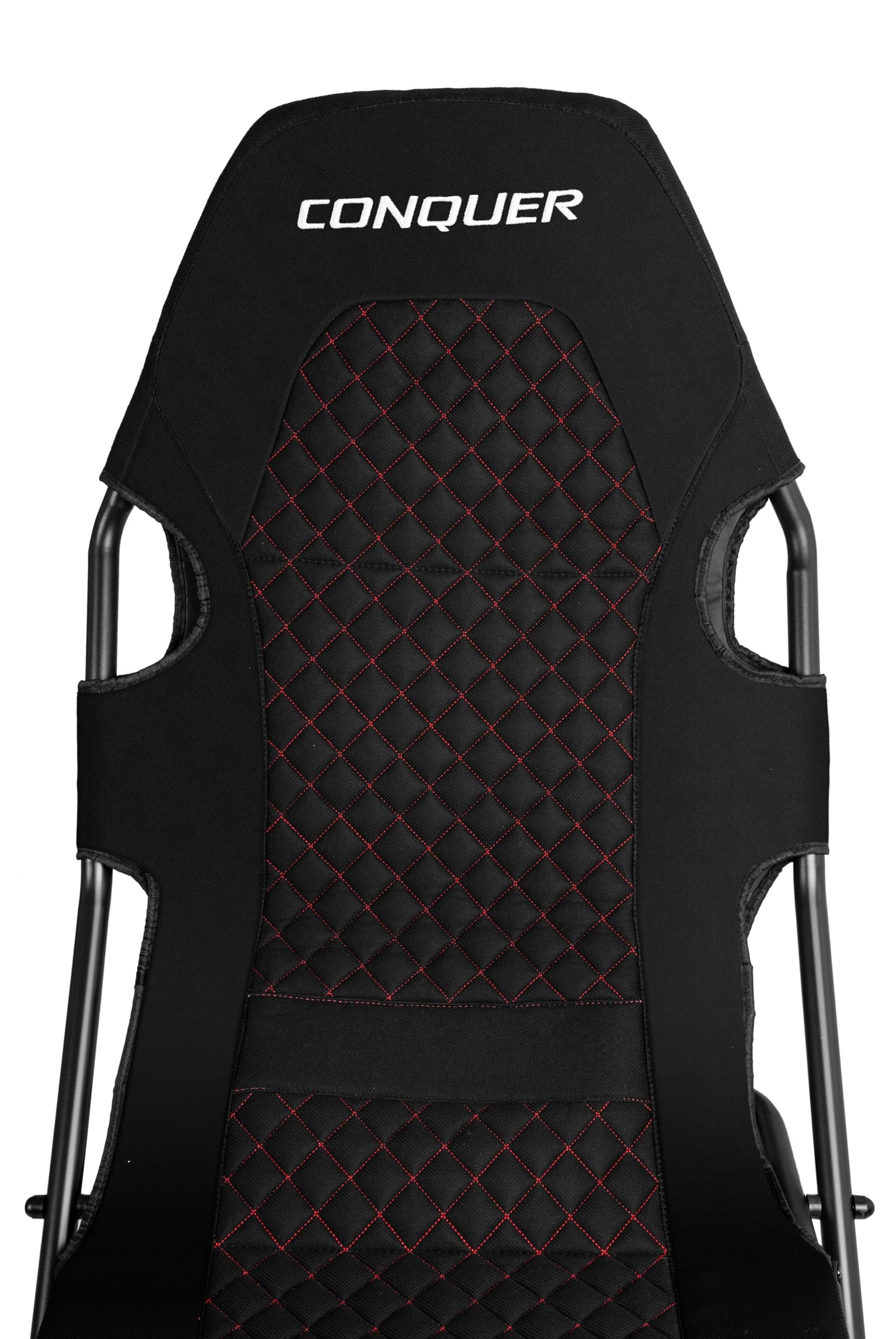 Conquer Racing Simulator for Logitec, Thrustmaster, Fanatec, Portable Folding Race Sim Cockpit for G920 G29 G923, T248X T248 T300 T150 458 TX Simagic Moza Xbox PS5 PS4 PC Logitec G Flight