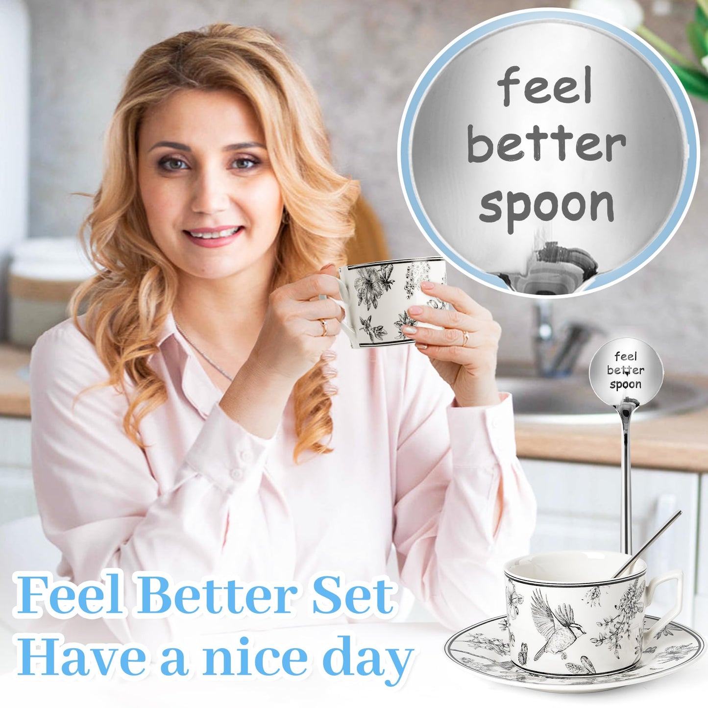 WECURATED Get Well Soon Gift Baskets for Women - Thoughtful Feel Better Self Care Gifts Care Package, Thinking of You Sympathy Sick Friend After Surgery - Unique Luxury Gift Set