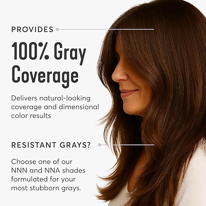 Madison Reed Radiant Hair Color Kit - 5.5NNA Dark Neutral Brown (Dosolo), 100% Gray Hair Coverage Permanent Hair Dye for Resistant Grays | PPD-Free & Ammonia-Free, 1 Pack