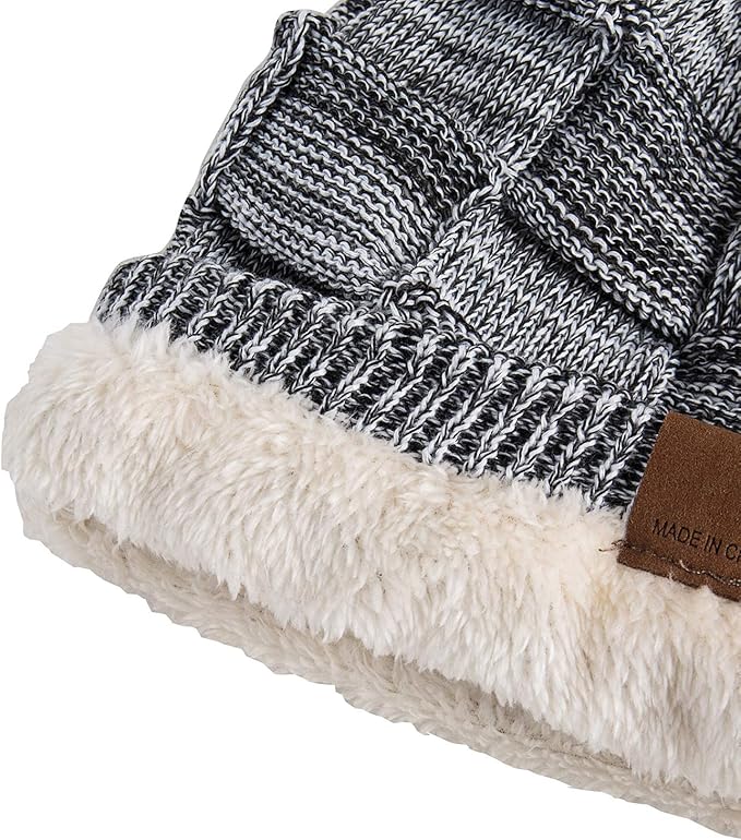 REDESS Beanie Hat for Men and Women Winter Warm Hats Knit Slouchy Thick Skull Cap