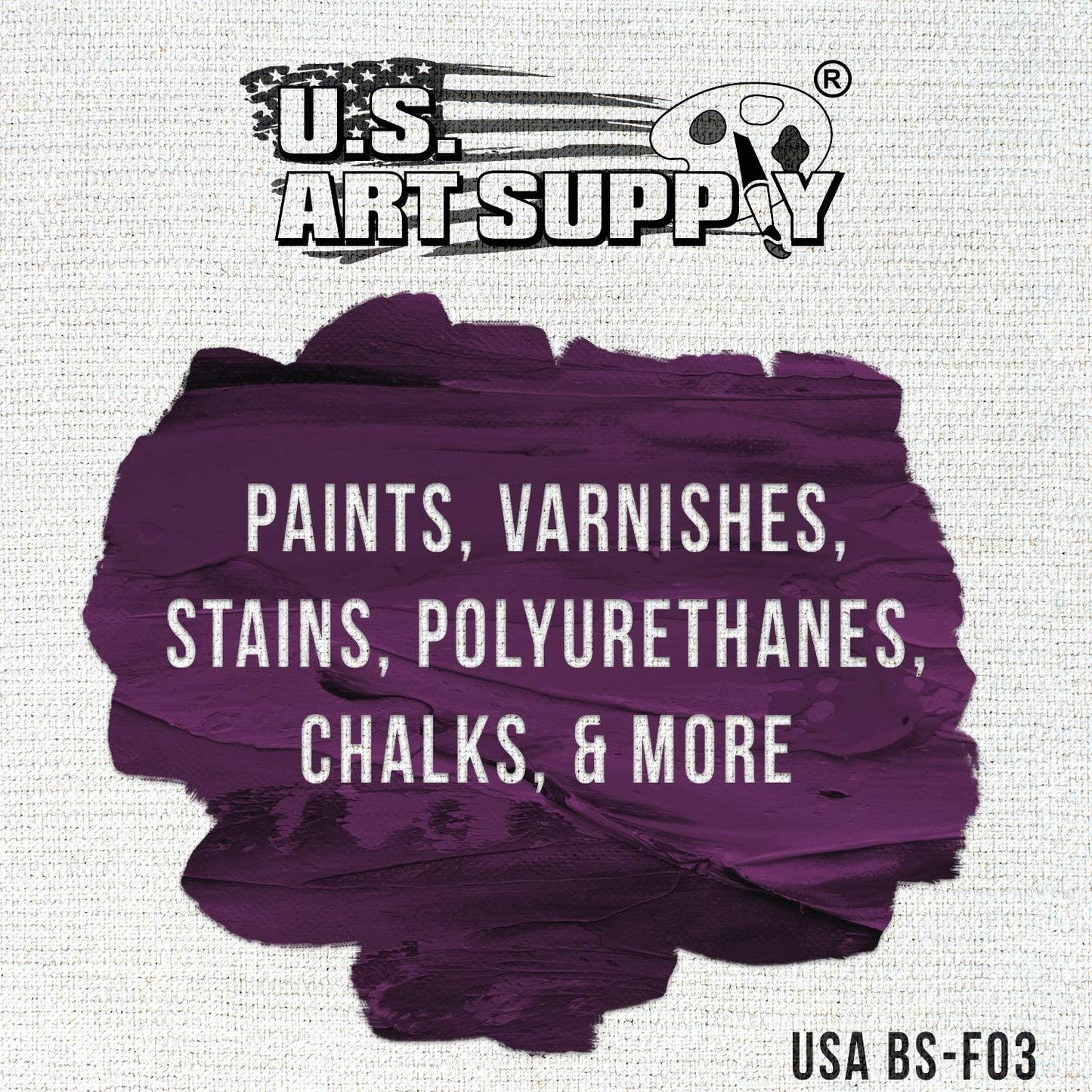 US Art Supply 3 inch Foam Sponge Wood Handle Paint Brush Set (Value Pack of 15) - Lightweight, durable and great for Acrylics, Stains, Varnishes, Crafts, Art