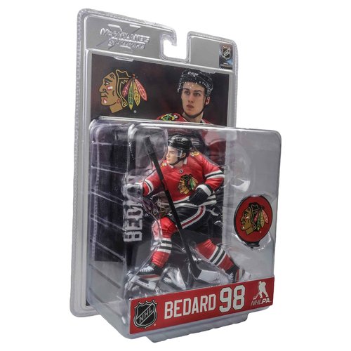 McFarlane Toys - Connor Bedard (Chicago Blackhawks) NHL 7in Posed Figure McFarlane's SportsPicks