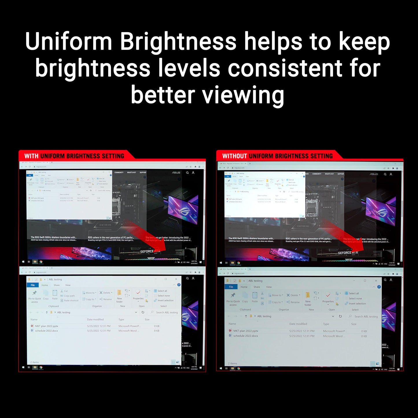 ASUS ROG Strix 34” Ultrawide QD-OLED HDR Gaming Monitor (XG34WCDG) - 3440x1440, 175Hz, 0.03ms, OLED Care Pro, True 10-bit, G-SYNC Compatible, DisplayWidget, Extreme Low Motion Blur, 3 yr Warranty