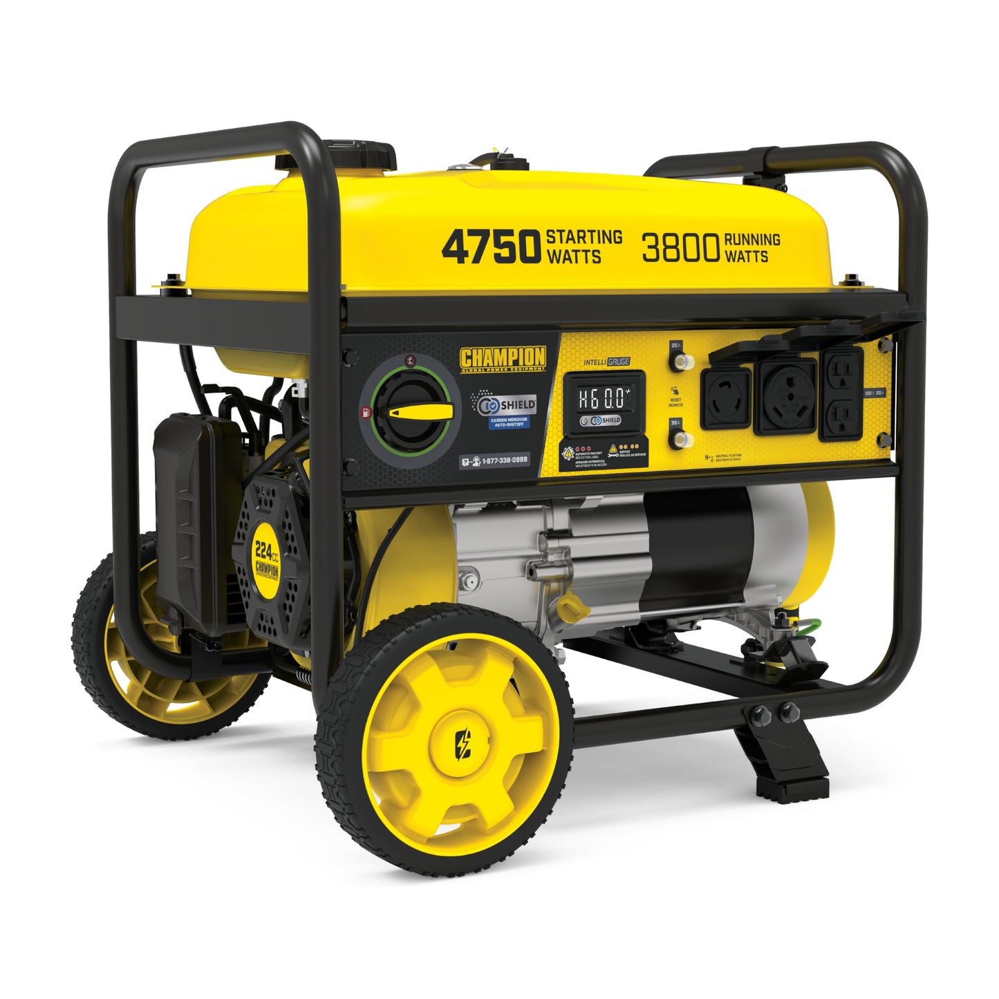 Champion Power Equipment 4750-Watt RV Ready Portable Generator with 3 Year Warranty, CARB Compliant