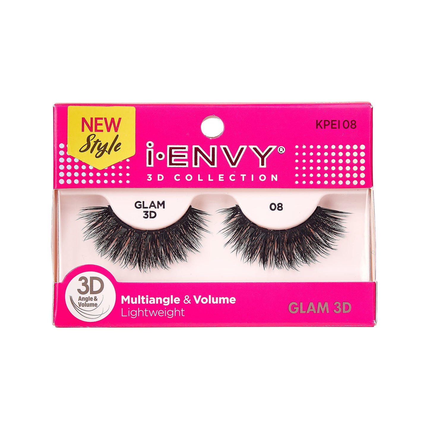 i-Envy 3D Glam Collection Multi-angle & Volume (3 PACK, KPEI08)
