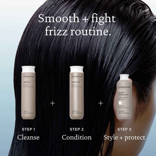 Living Proof No Frizz Shampoo, Controls Frizz, Smoothes and Softens Hair for All Hair Types, 24 oz
