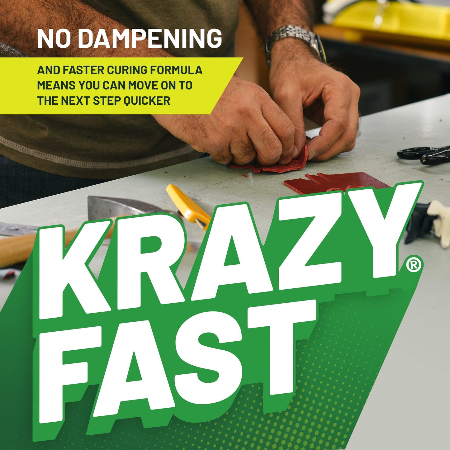 Krazy Fix Fast Waterproof Glue, Fast Curing Polyurethane Singles, Repair Adhesive for Shoe Repair, Ceramic, Plastic, Jewelry, Metal, 12 Grams (Pack of 3 x 4g mini Tubes)