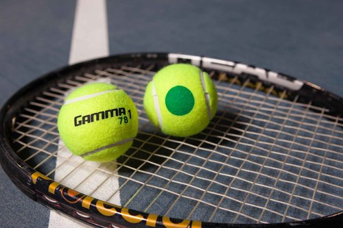 GAMMA Orange 60 and Green 78 Dot Training Tennis Balls for Kids & Beginners, Low-Compression Core Reduces Speed & Bounce, Great for Tennis Practice, USTA and ITF Approved for 10 & Under Tournament