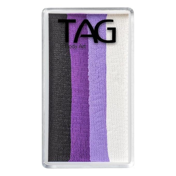 TAG Face and Body Paint - 1 Stroke Split Cake 30g - Black Iris
