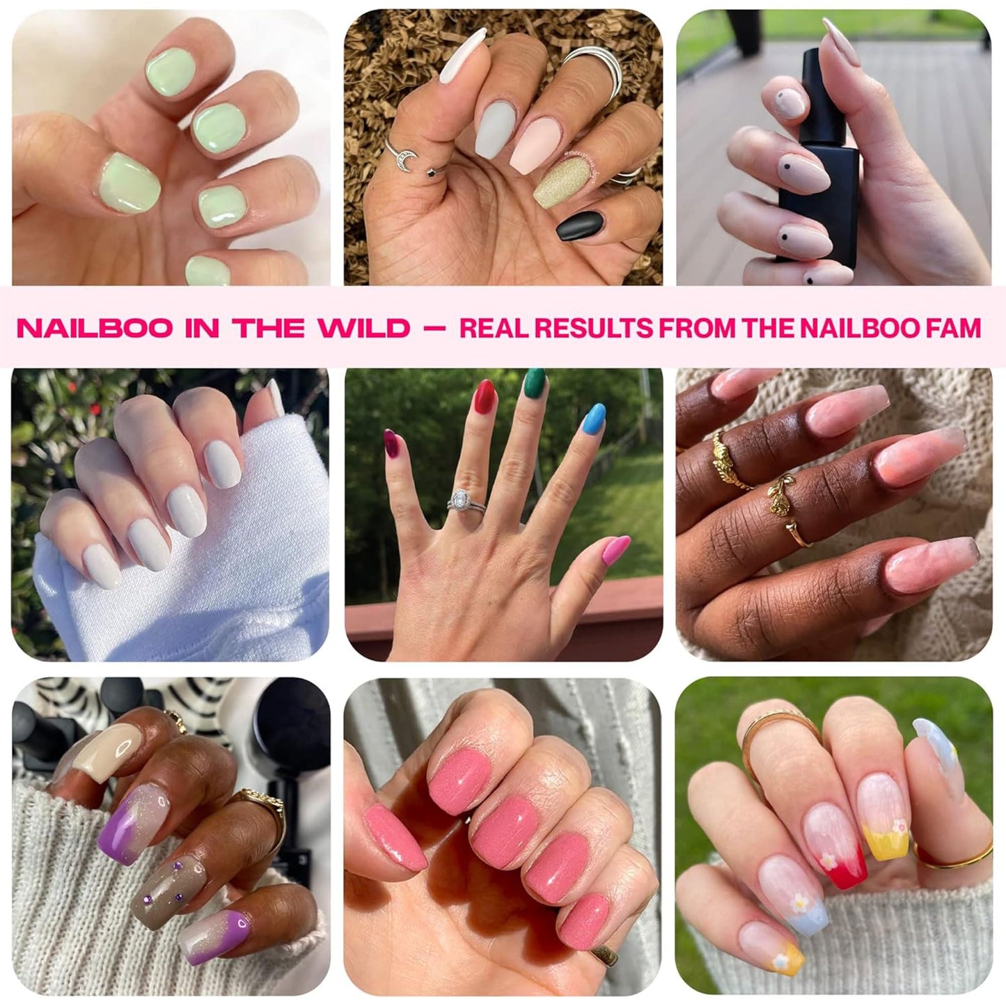 Nailboo Premium Nail Dip Powder - Chestnut Chills 14g, Long-Lasting DIY Nails, No UV Lamp Needed, Model 850033226560