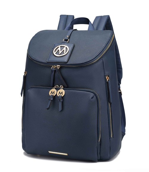MKF Collection Backpack Bag for Women Vegan Leather Top-Handle Ladies Fashion Travel Bag – Daypack By Mia K