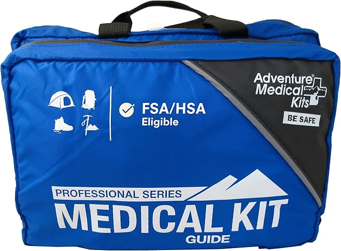 Adventure Medical Kits Pro Series Emergency Medical Kit - Guide I - First Aid Backcountry Medical Kit with C-Splint, CPR M...