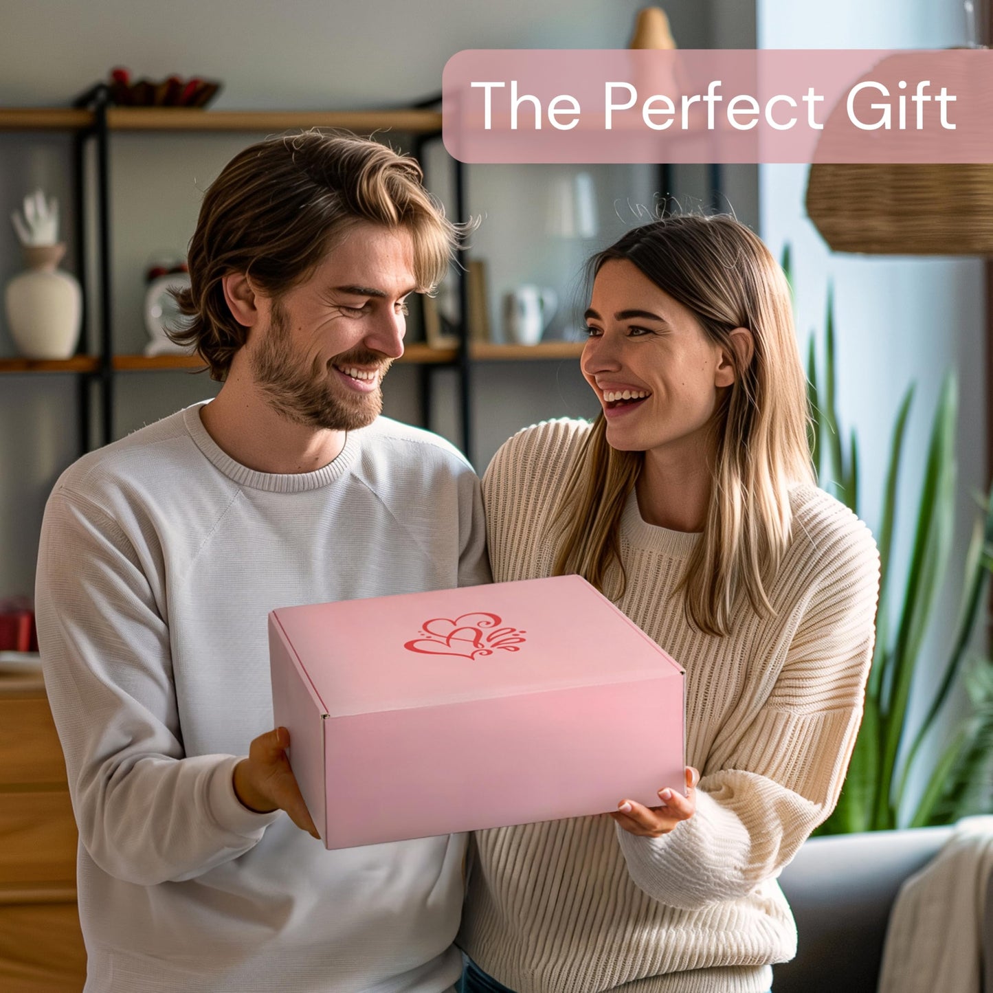 Ultimate Love Box 4 Piece Gift Set - 15oz Ceramic Mug, Soft Teddy Bear, Led Red Rose, Love Card - Romance Girlfriend Boyfriend Wife Husband Mom Dad Anniversary Birthday Valentines Christmas Gift