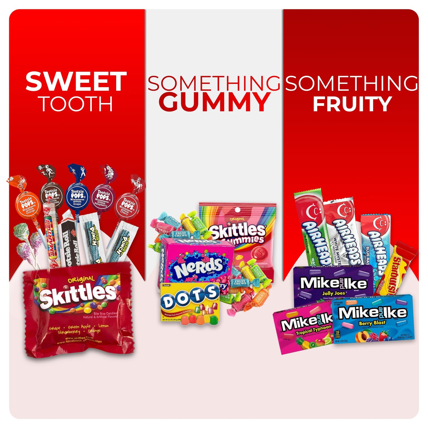 Sweet Gifting Assorted Candy Variety Pack (2 LB) - Candy Bag with Individually Wrapped Gummy Treats, Party Favors for Kids, Candies for Office, Birthday, Back to School & Pinata Stuffers