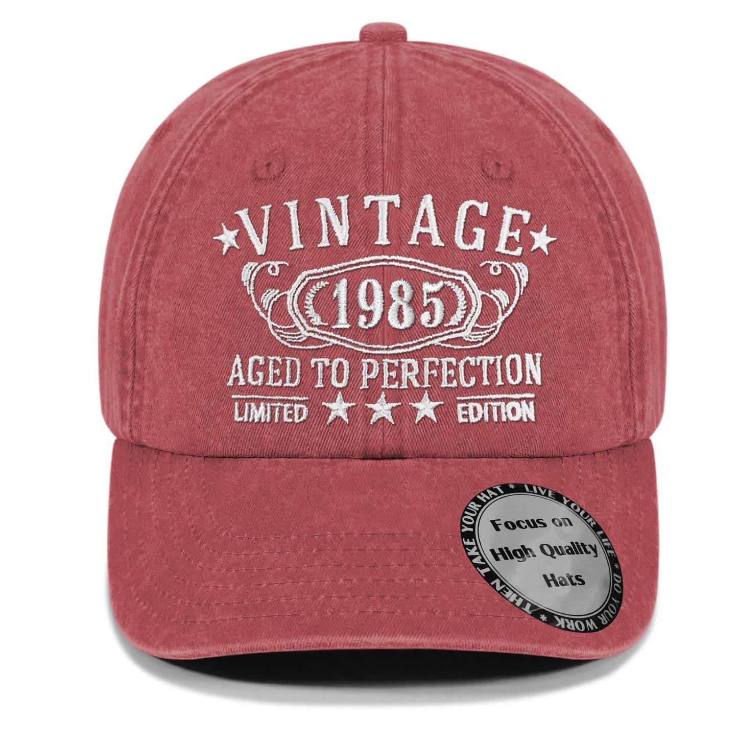 40th Birthday Gifts for Women Wife Sister,1985 Mom Gifts for 40 Year Old Woman Man Vintage Hat,Parents Turing 40th