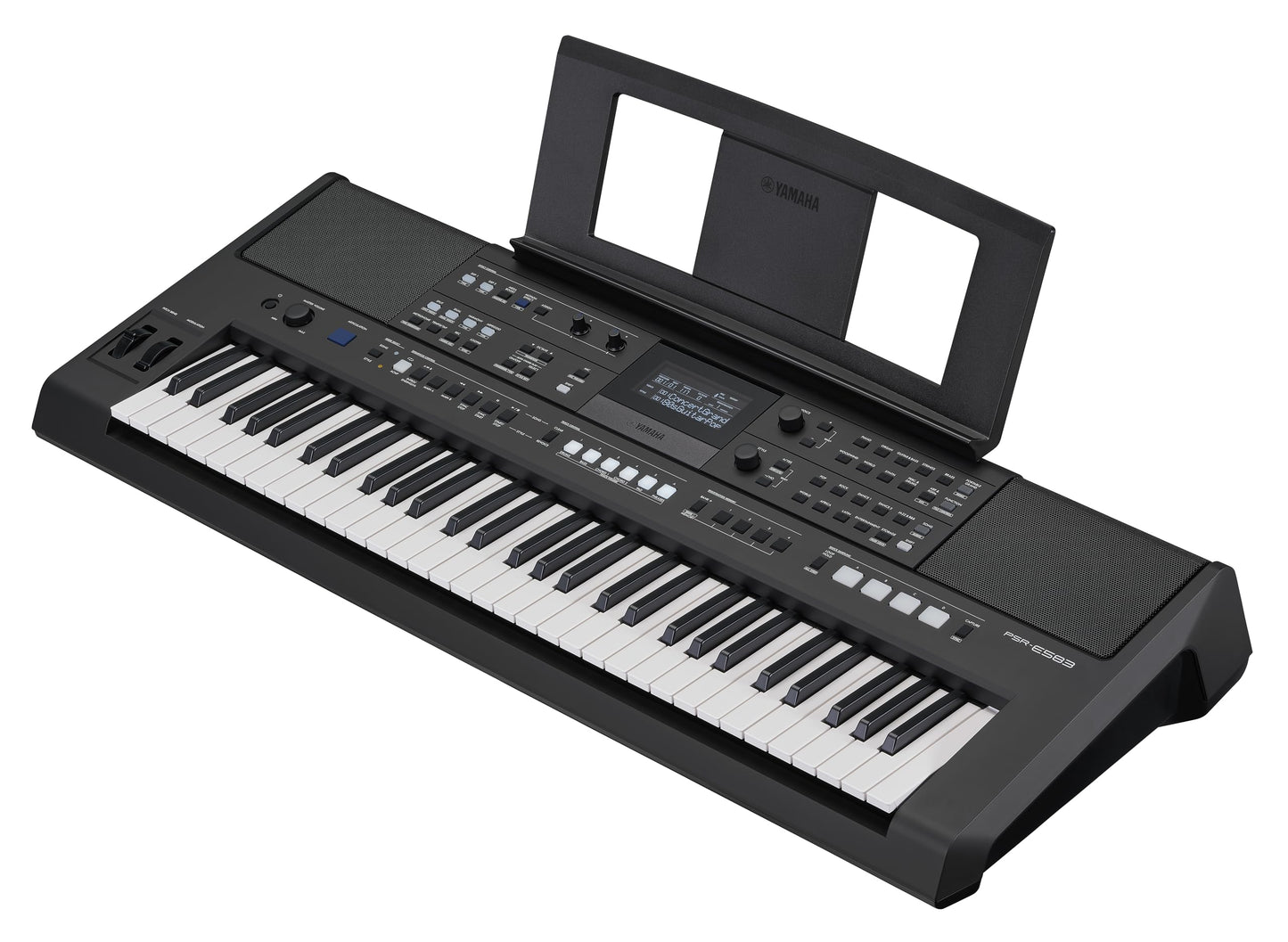 Yamaha PSR-E583, 61-Key Touch-Sensitive Portable Keyboard with Premium Sound, Music Rest and Power Adapter