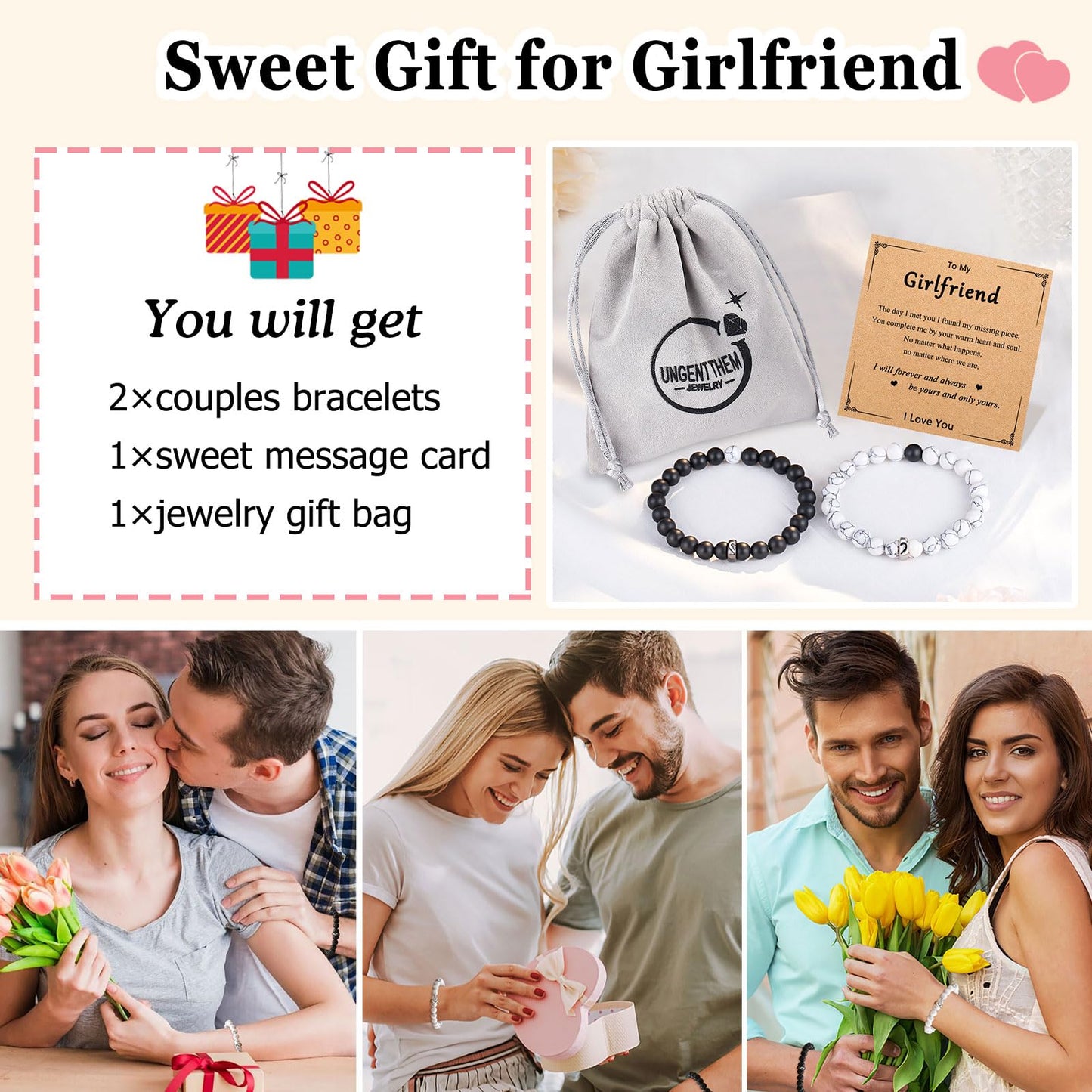 UNGENT THEM Gifts for Her Girlfriend Mothers Day Valentines Day I Love You Christmas Birthday Unique Cute Anniversary Romantic Sweetest Women