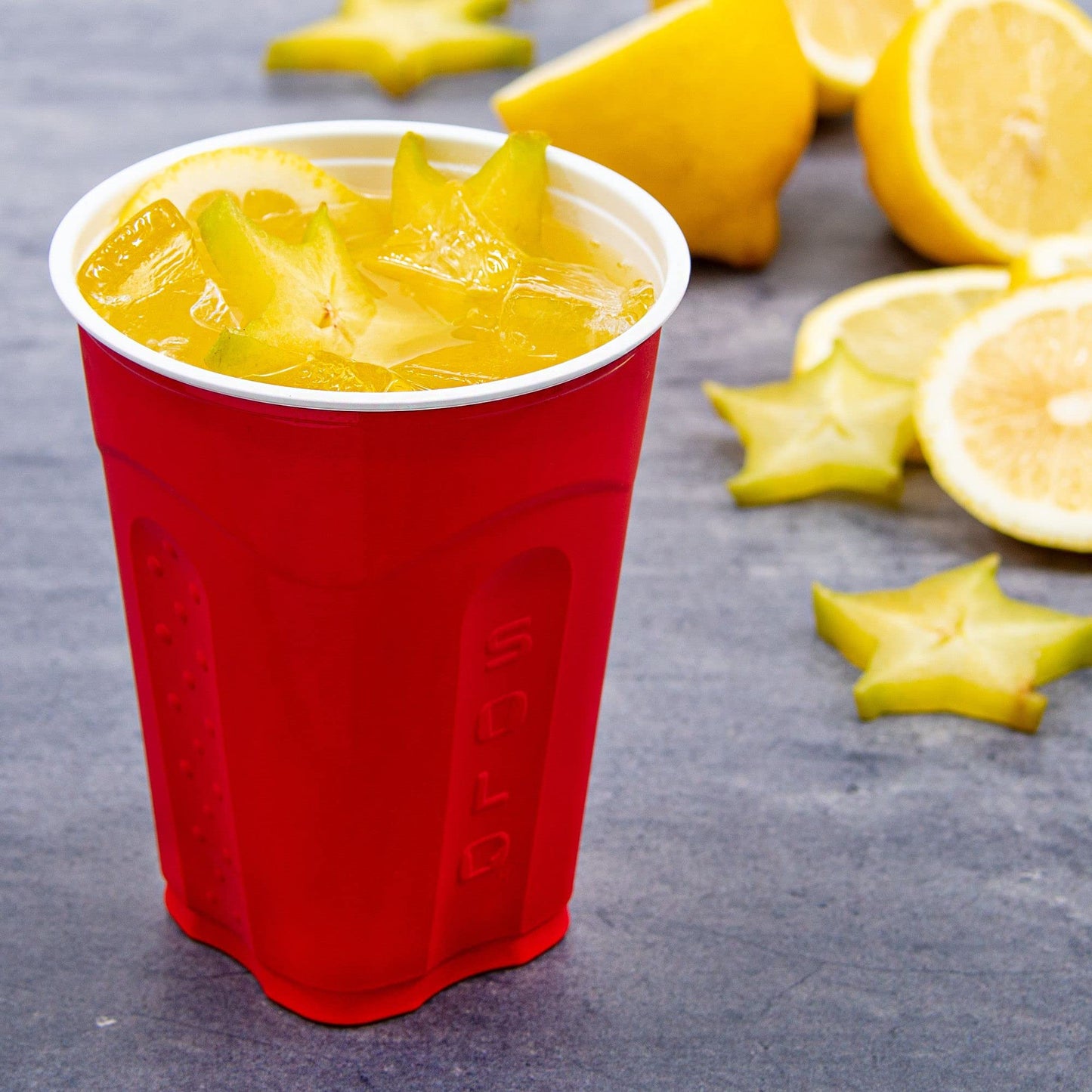 SOLO Original Red 18oz Plastic Party Cups, 100ct