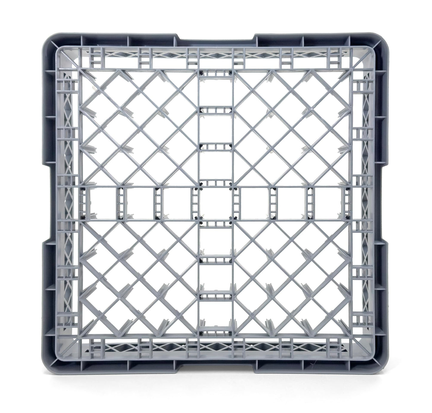 Farag Janitorial Peg Plate Rack for Commercial Dishwasher | Full Size Tray Rack | Polypropylene (Gray)