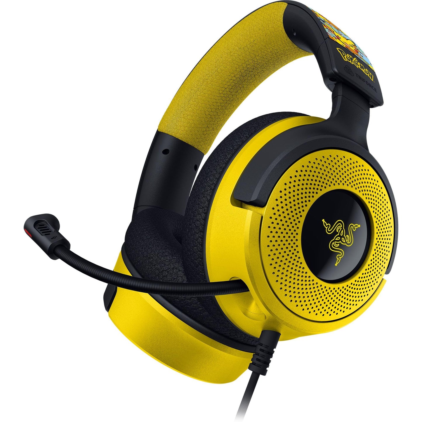 Razer Kraken V4 X Wired Gaming Headset: 40 Mm Drivers - Cardioid Mic - Memory Foam Cushions - Chroma Rgb Lighting - Type C & Typ