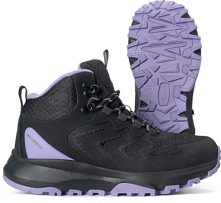 Women’s Waterproof Hiking Boots Lightweight Comfortable Trail Walking Outdoor Boots
