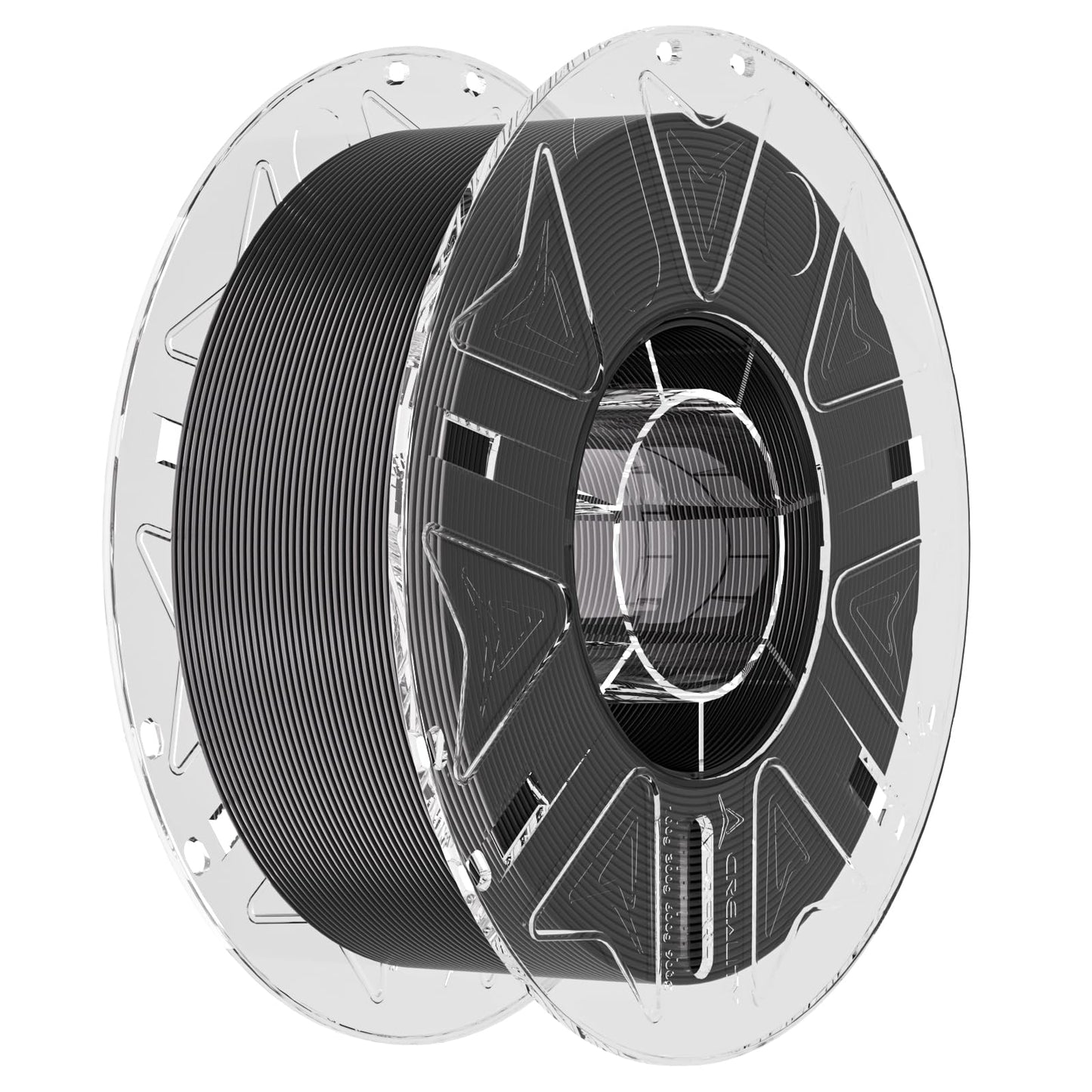 Creality Hyper PLA Filament 1.75mm, RFID 3D Printer Filament PLA for High Speed 30-600mm/s, 1kg(2.2lbs)/Spool Filament Support CFS, Fits for K2 Plus Combo and Most 3D Printers (Black)
