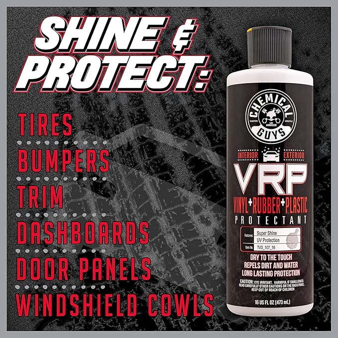 Chemical Guys Car Interior Detailing Kit - VRP Protectant, Nonsense Cleaner, Streak Free Glass Cleaner, 3 Detailing Brushes, 3 Towels, 2 Applicators, 9-Items