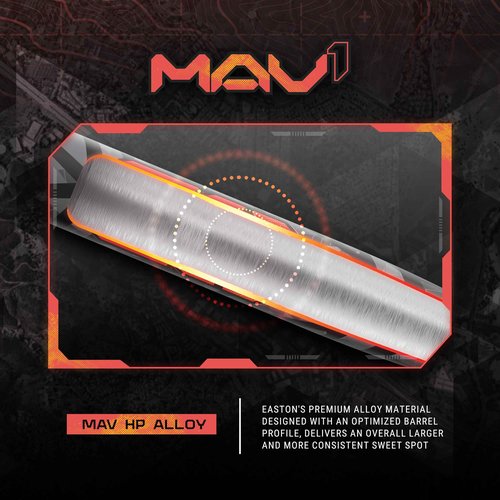 Easton | MAV1 Baseball Bat | USSSA | -10 | 2 3/4" Barrel | 31"