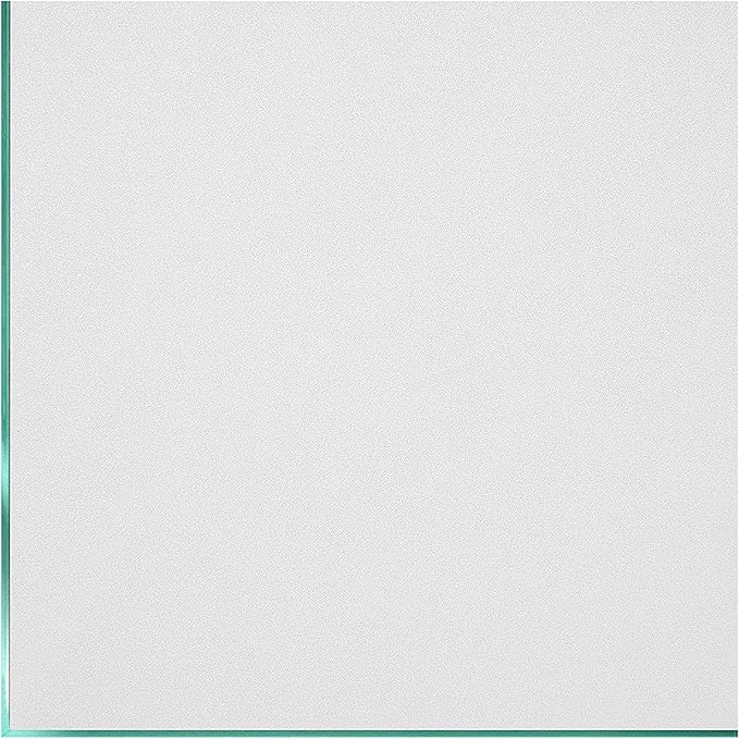 Coavas Window Privacy Film Frosted Glass Static Clings, Decorative Bathroom Door Privacy Film Day and Night, Heat UV Blocking Anti-Glare Frosting Stickers Renter Non-Adhesive, 35.4 x 118.1 Inch, White