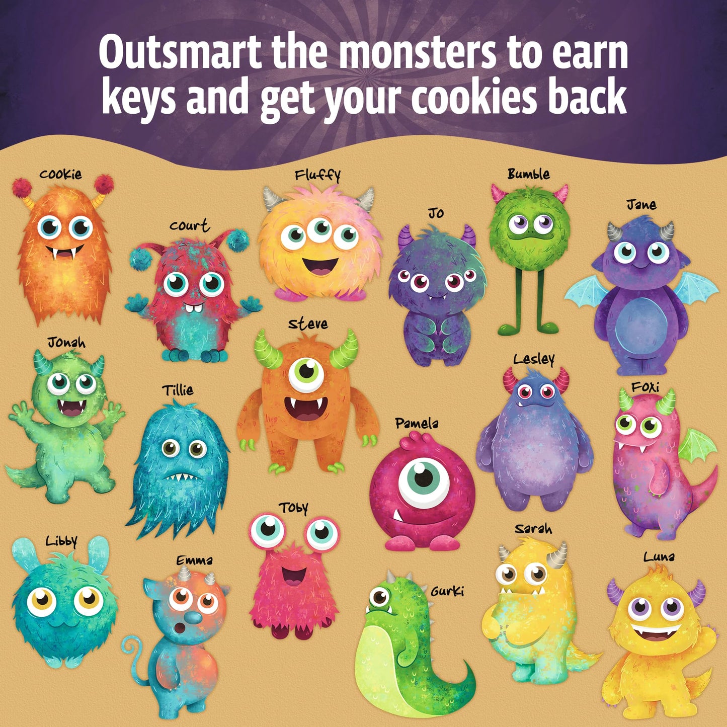 EXIT: The Game - Kids - Riddles in Monsterville | Kids Game | Puzzles | Brainsteasers | Co-op Games