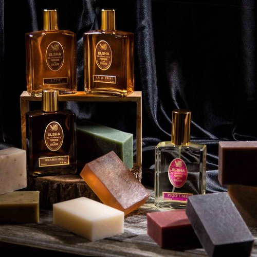 ELSHA 1776 Aftershave for Men – Woody Spicy American Heritage Scent, 4 oz – Long‑Lasting, Made in USA