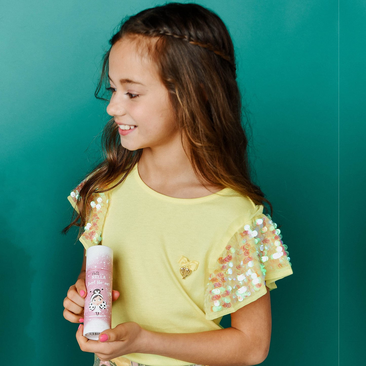 MISS NELLA Kids - Sweet Like Me Roll On Perfume for Children with Delightfully Fresh Fragrances | Safe and Natural Boys and Girls Perfume Oil with Easy Roll-On Applicator | 10ML