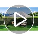 Yaheetech Heavy Duty Pop Up Canopy Tent, 10x15 Commercial Instant Shelter Tent, Outdoor Adjustable Canopy with Wheeled Ba...