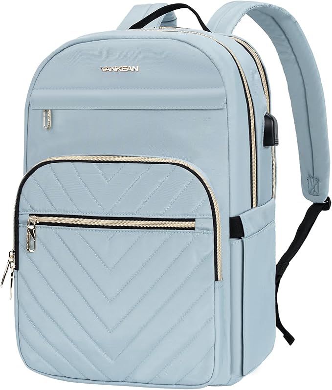 VANKEAN 15.6 Inch Laptop Backpack for Women Work Laptop Bag Fashion with USB Port, Waterproof Backpacks Stylish Travel Bag...