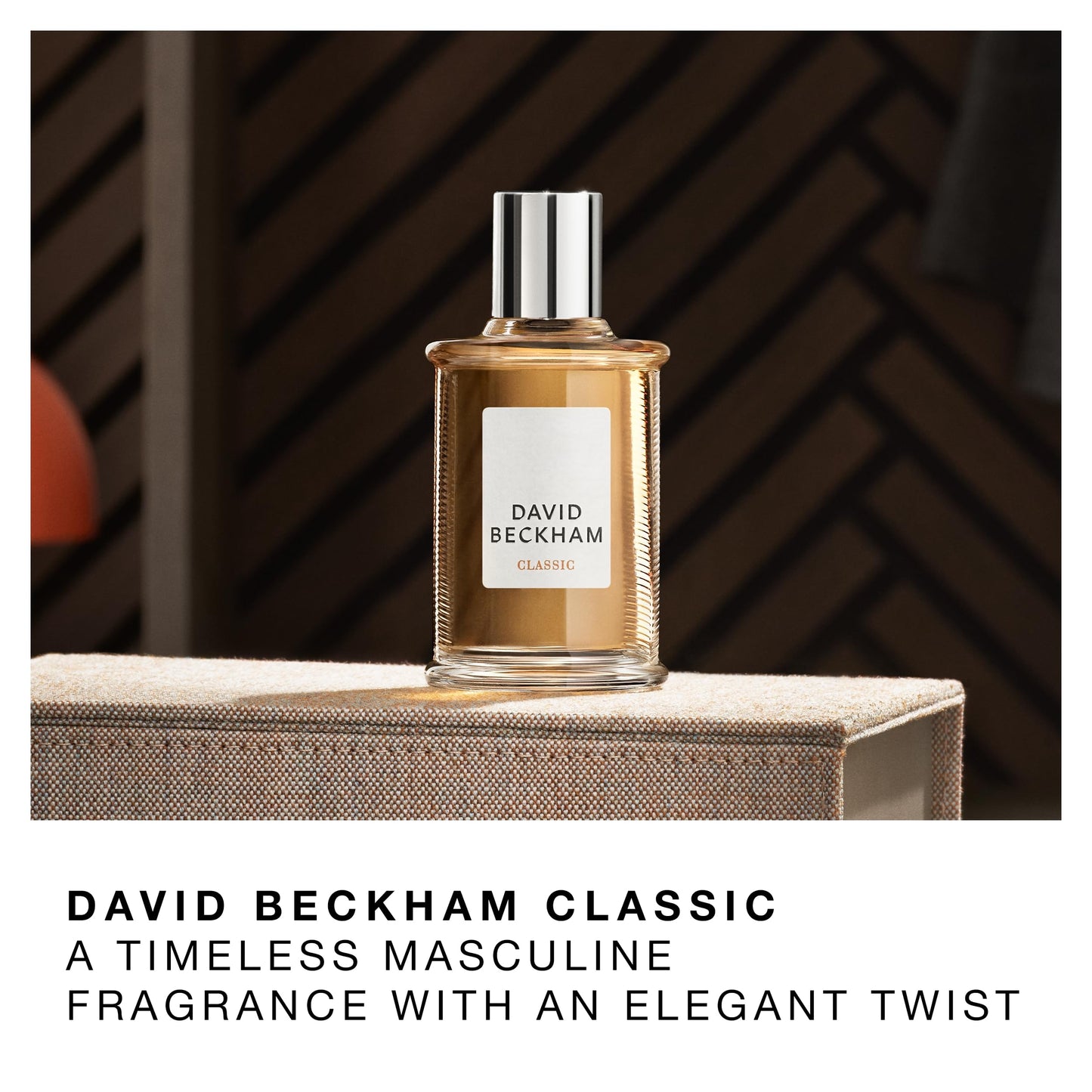David Beckham Classic Eau de Toilette 1.6 fl oz (Pack of 1), Notes of Lime, Mint, and Amber, Men's Fragrance, Long Lasting, Everyday Fragrance, Travel Size