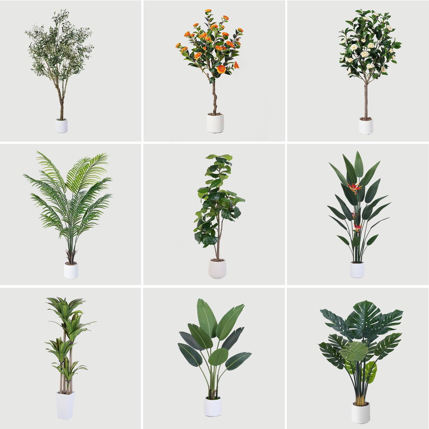 Jocoevol Artificial Olive Tree 6FT, Indoor Fake Silk Plant with Realistic Trunk, Leaves, Fruits and White Planter, Faux Potted Tree for Home Decor and Housewarming Gift, 1 Pack