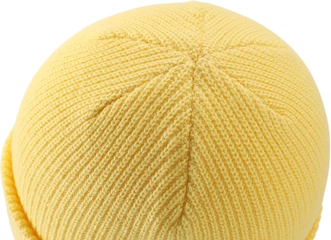 Connectyle Classic Double Layer Knit Beanie Hat Warm Thick Acrylic Winter Hats Daily Cuffed Beanies Watch Hat for Men Women