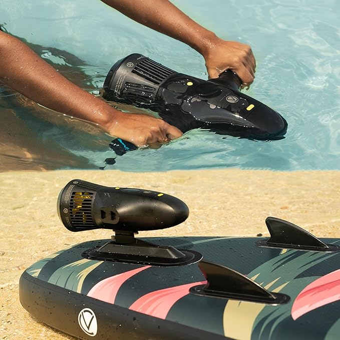 Crew & Axel Underwater Scooter 2-1 for Paddle Boards & Scuba Snorklering Swimming - Paddle Board Motor - Paddle Board Scoo...