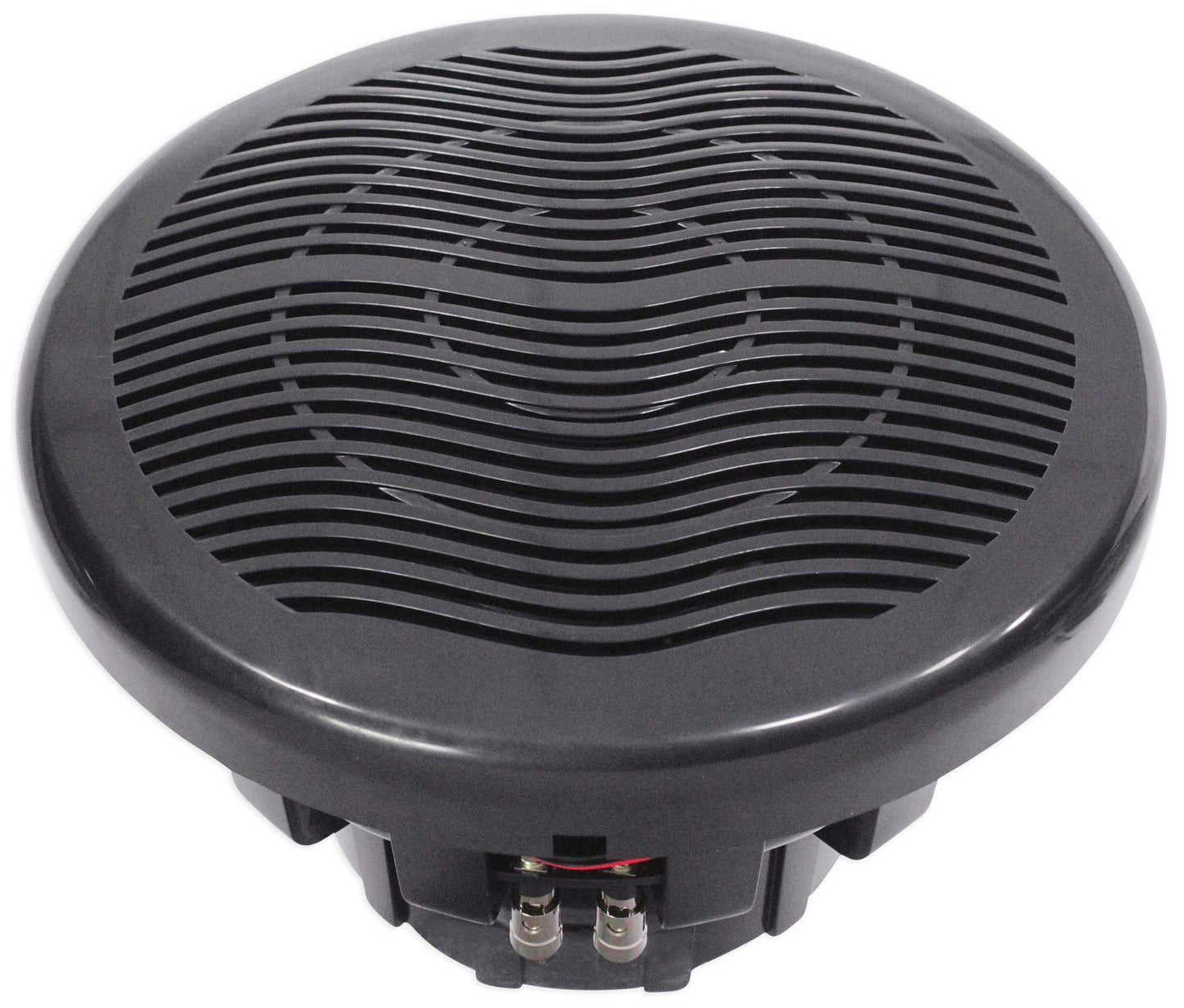 Rockville Ms10Lb 2400W 10 Free Air Marine Subwoofer, Led Lighting, Weather-Resistant, High-Power Audio For Boats And Outdoor Use