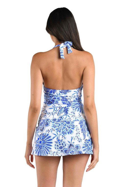 La Blanca Skirted Hipster Bikini Swimsuit Bottom