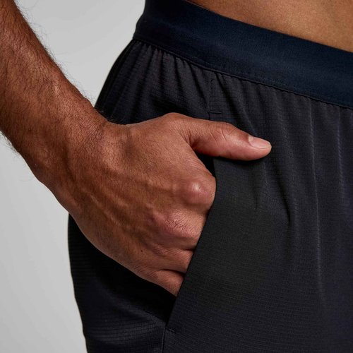 Saucony Men's Boston Woven Pant, Black