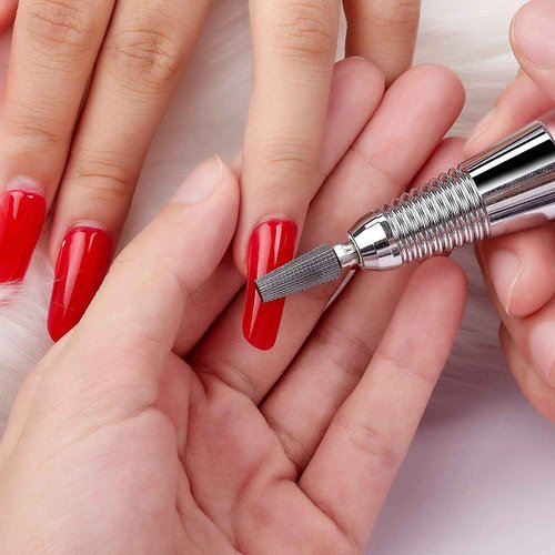 Makartt JD700 Nail Drill Machine Nail Drill Bits Bundle, Professional 30000RPM Manicure Drill for Acrylic Nails Remove Fine Nail Drill Bit