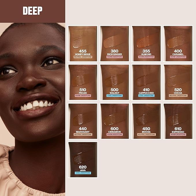 Revlon Liquid Foundation, ColorStay Face Makeup for Combination & Oily Skin, SPF 15, Medium-Full Coverage with Matte Finish, Honey Beige (455), 1.0 oz