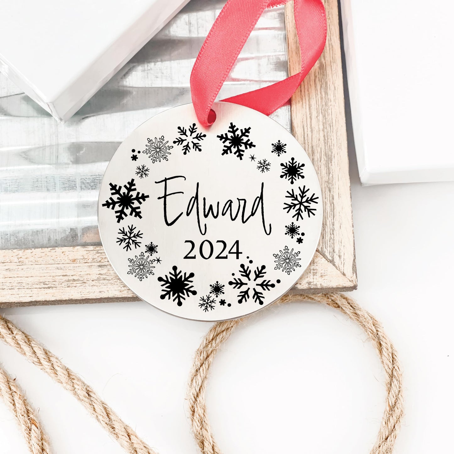 Personalized Name Ornament | Personalized 2024 Name Ornament | 2024 Personalized Name Christmas Ornament | Christmas 2024 Name Ornament NAME-ORN