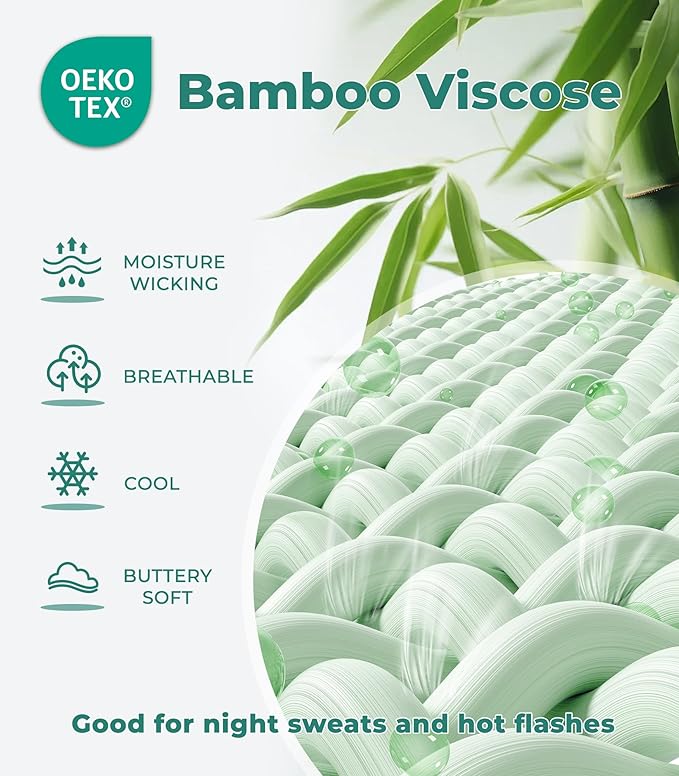 NACHILA Pajamas for Women-Viscose from Bamboo, Ribbed Racerback Tank Top Sexy Split Shorts Pajama Sets Cooling Sleep Cami Pjs