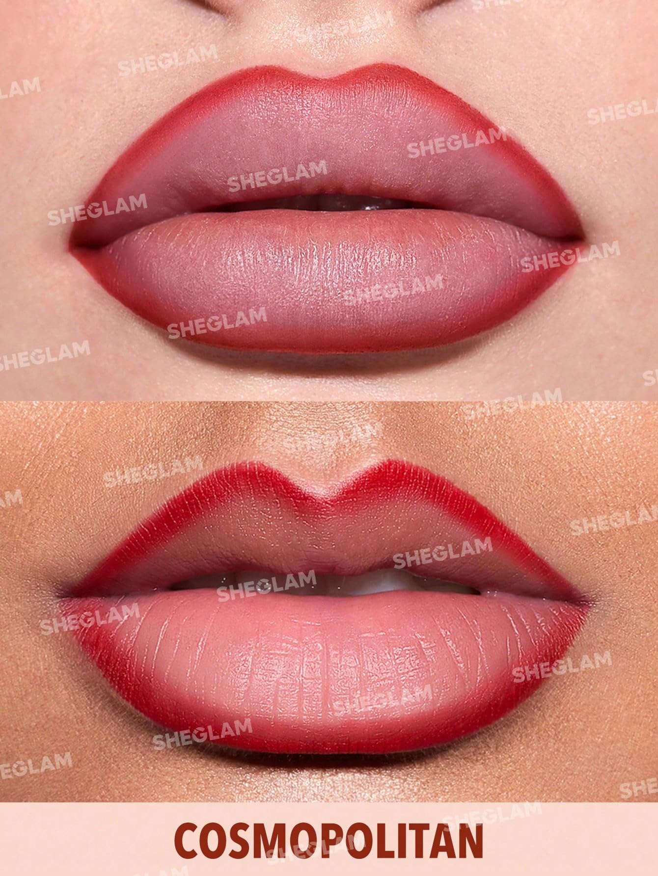 SHEGLAM Lip Facts Lip Liner Highly-Pigmented Pencil For Shaping & Sculpting Lips Long-Lasting Creamy Make Up-Cosmopolitan