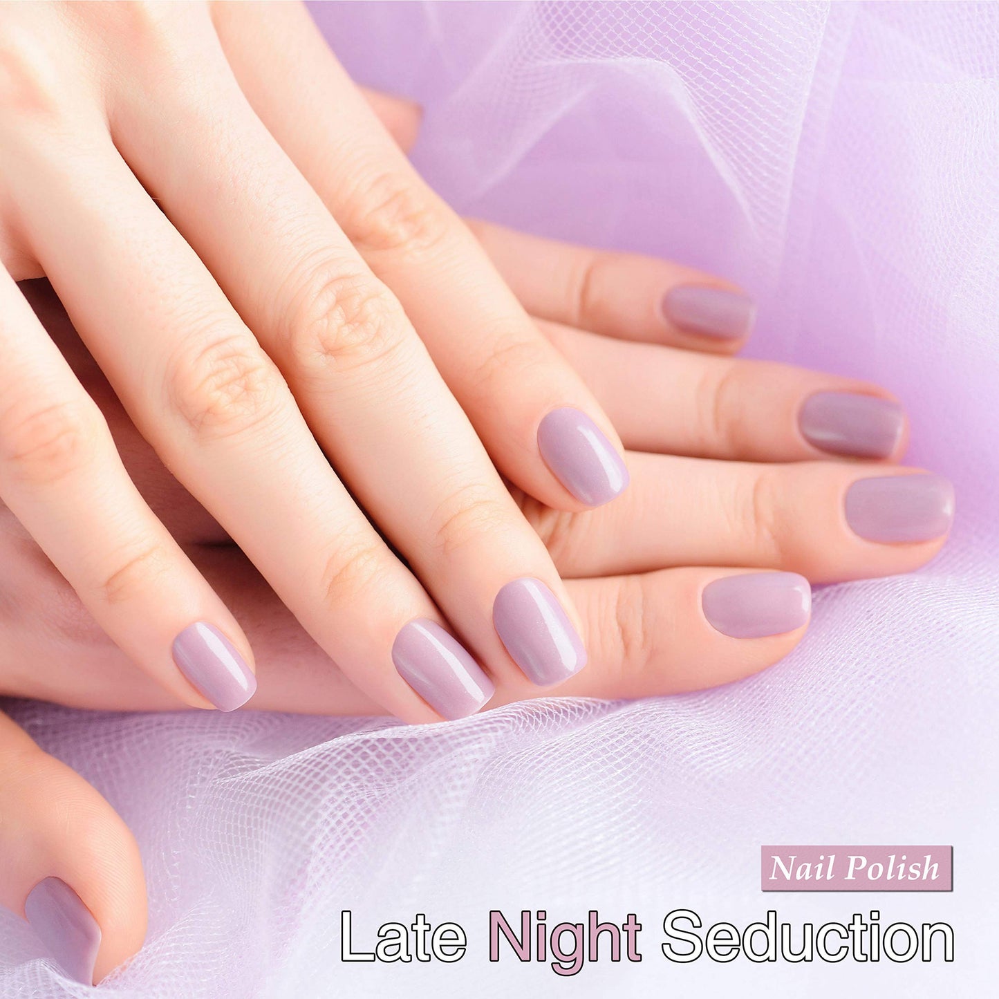 Karma Organic Natural Nail Polish-Non-Toxic Nail Art, Vegan and Cruelty-Free Nail Paint (LATE NIGHT SEDUCTION)