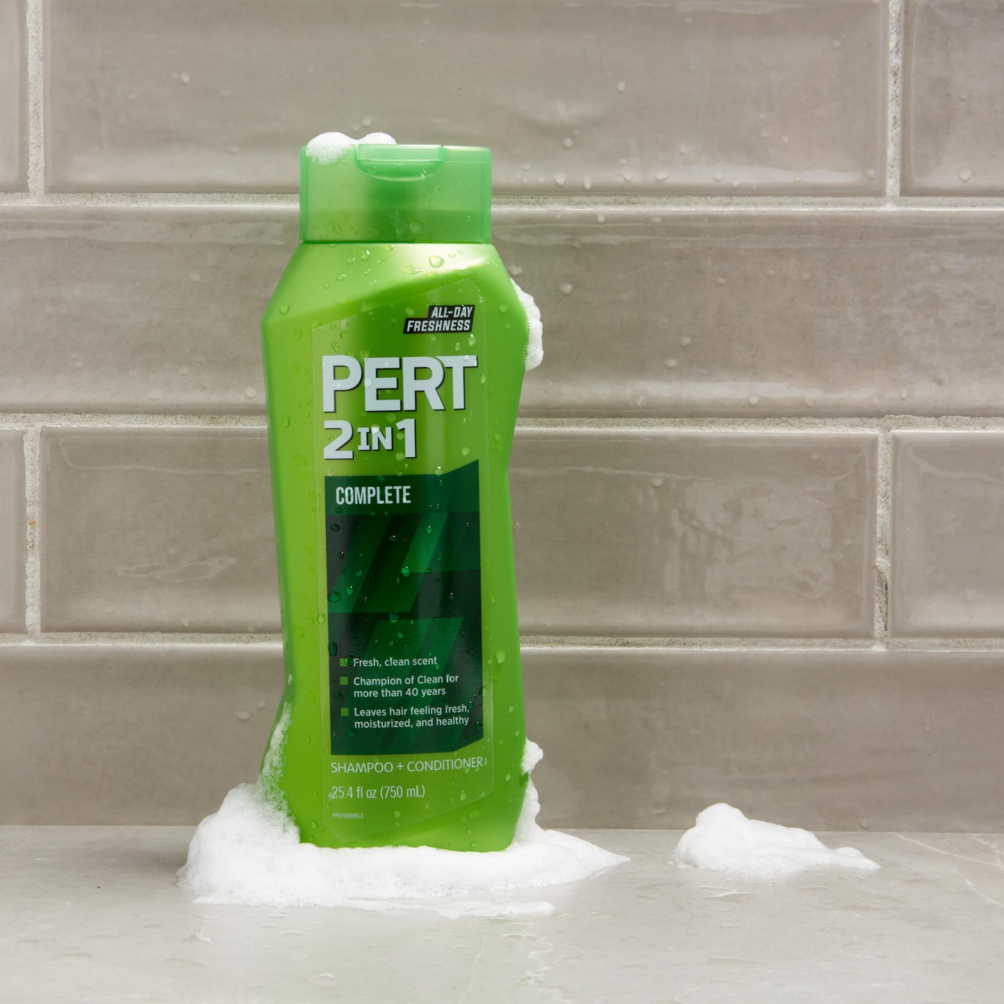 PERT 2 in 1 Complete Clean Shampoo and Conditioner - Mens Shampoo for Daily Use - Hair Conditioner for Men - Removes Dirt, Oil,