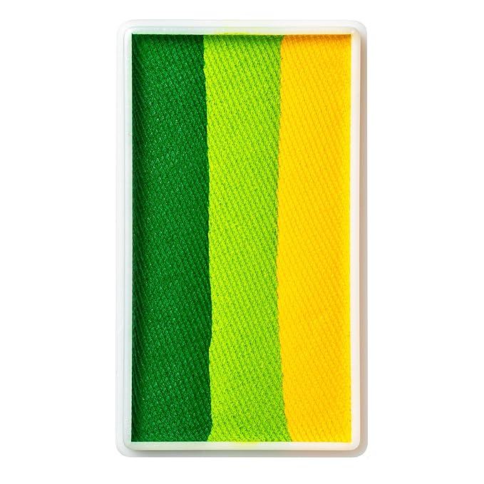 TAG Face and Body Paint - 1 Stroke Split Cake 30g - Leaf Yellow