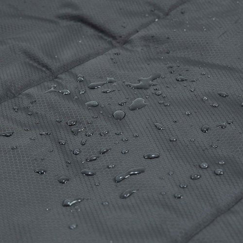 PO PO BEAR Zero Degree Sleeping Bag for Adults 100% Cotton Flannel Tall and Big (Black, 84" x 40" Right Zip)